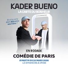 Kader Bueno - Concert à Paris au Comédie de Paris le 17 mai 2026