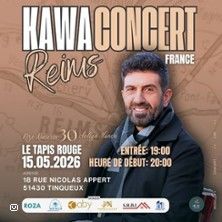 Kawa - Concert à Tinqueux au LE TAPIS ROUGE le 15 mai 2026