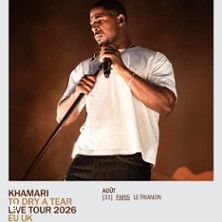 Khamari - Concert à Paris au LE TRIANON le 31 août 2026