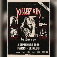 Killer Kin, en concert à Paris - Concert à Paris au LE KLUB le 3 septembre 2026