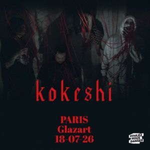 Kokeshi - Concert à Paris 19 au Glazart le 18 juillet 2026