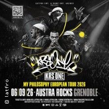Krs One Live in Grenoble - Concert à St Martin D'heres au AUSTRA ROCKS le 6 septembre 2026