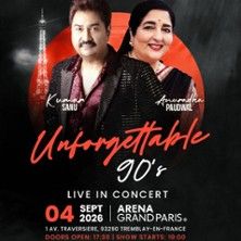 Kumar Sanu - Concert à Tremblay En France au ARENA GRAND PARIS le 4 septembre 2026