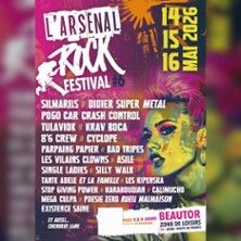 L'Arsenal Rock Festival - Concert à Beautor au ZONE DE LOISIRS le 15 mai 2026