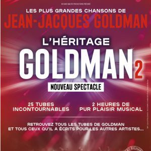 L'HERITAGE GOLDMAN 2 - Concert à Tours au Parc des expositions - Grand Hall - Tours le 4 novembre 2026