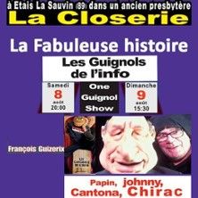 L'Histoire des "Guignols de l'Info" - Concert à Etais La Sauvin au La Closerie le 8 août 2026