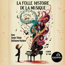 La Folle Histoire de la Musique - Concert à Paris au Essaïon - Salle Cabaret le 6 mai 2026