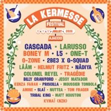 La Kermesse Festival - Concert à Ajaccio au THEATRE DE VERDURE DU CASONE le 10 juillet 2026