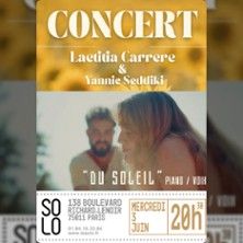 Laetitia Carrere - Concert à Paris au Le Solo le 3 juin 2026