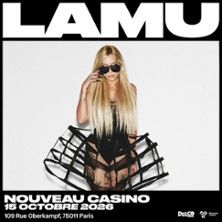 Lamu - Concert à Paris au LE NOUVEAU CASINO le 15 octobre 2026