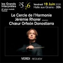 Le Cercle de l'Harmonie - Concert à Toulouse au HALLE AUX GRAINS le 19 juin 2026