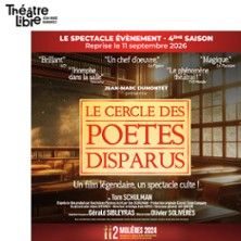 Le Cercle des Poètes Disparus - Concert à Paris au Le Théâtre Libre le 11 septembre 2026
