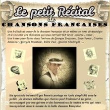 Le Petit Récital de Chansons Françaises - Concert à Toulouse au COMEDIE DE LA ROSERAIE le 14 juin 2026