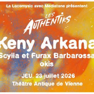Keny Arkana - Concert à Vienne au THEATRE ANTIQUE le 23 juillet 2026