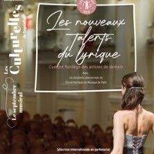 Les Nouveaux Talents du Lyrique - Concert à Paris au ORANGERIE DU PARC DE BAGATELLE le 6 septembre 2026
