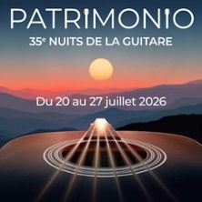 Festival Les Nuits de la Guitare Patrimonio - Concert à Patrimonio au Théâtre de Verdure Patrimonio le 26 juillet 2026
