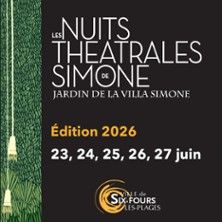 Les Nuits Théâtrales de Simone - Concert à Six-fours-les-plages au Jardin de la Villa Simone le 23 juin 2026