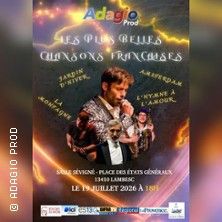 Les plus belles chansons françaises - Concert à Lambesc au SALLE SÉVIGNÉ le 19 juillet 2026
