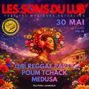 OAI REGGAE PARTY - Concert à La Tour D'aigues au Château de La Tour d'Aigues le 30 mai 2026