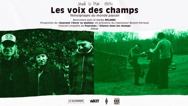 Les Voix des Champs - Concert à Morlaix au Cinéma la Salamandre, Morlaix (29) le 21 mai 2026