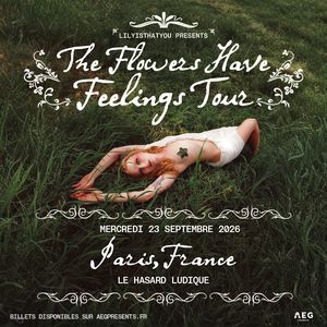 LILYISTHATYOU - Concert à Paris au Le Hasard Ludique le 23 septembre 2026