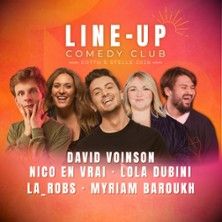 Lola Dubini, Zize, David Voinson, Nicolas Lacroix, Line-Up Comedy Club - Concert à Porticcio au Sofitel Golfe d'Ajaccio le 24 juin 2026