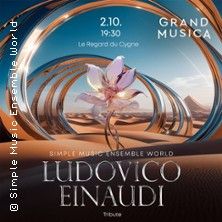Ludovico Einaudi. Concert hommage - Concert à Paris au STUDIO LE REGARD DU CYGNE le 2 octobre 2026