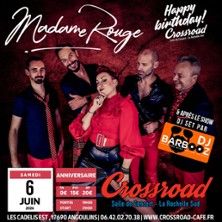 Madame Rouge - Concert à Angoulins au LE CROSSROAD le 6 juin 2026
