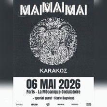 Mai Mai Mai + Sturle Dagsland - Concert à Paris au La Mécanique Ondulatoire le 6 mai 2026