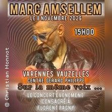 Marc Amsellem - Concert à Varennes Vauzelles au Centre Gérard Philipe le 8 novembre 2026