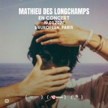 Mathieu Des Longchamps - Concert à Paris au L'Européen le 19 mars 2027