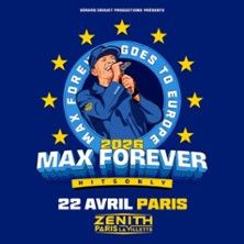 Max Pezzali - Concert à Paris au Zénith de Paris - La Villette le 22 avril 2026