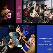 Merymose x Narnia x Springarden - Concert à Paris au La Dame de Canton le 23 juin 2026
