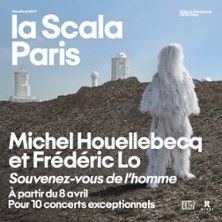 Michel Houellebecq - Concert à Paris au LA SCALA PARIS le 30 avril 2026