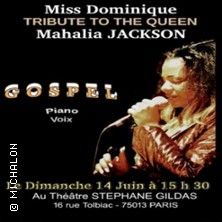 Miss Dominique - Concert à Paris au THEATRE STEPHANE GILDAS le 14 juin 2026