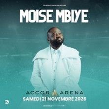 Moise Mbiye - Concert à Paris au ACCOR ARENA le 21 novembre 2026