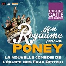 Mon Royaume pour un Poney - Concert à Paris au Théâtre Gaité-Rive Gauche le 9 mai 2026