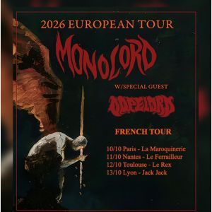 DOPELORD - Concert à Nantes au LE FERRAILLEUR le 11 octobre 2026