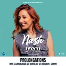 Nash - Concert à Paris au Le Sacré le 20 mai 2026