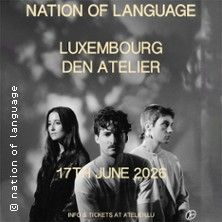 Nation of Language - Concert à Luxembourg au Den Atelier le 17 juin 2026
