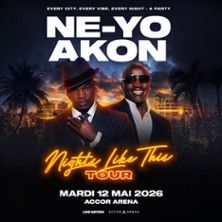 Ne-Yo & Akon - Concert à Paris au ACCOR ARENA le 12 mai 2026
