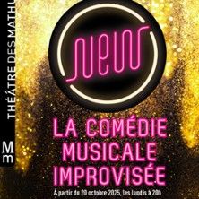 New - La Comédie Musicale Improvisée - Concert à Paris au Théâtre des Mathurins le 27 avril 2026