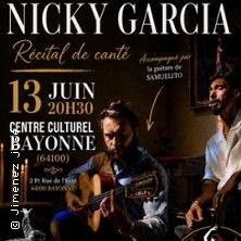 Nicky garcia flamenco en vivo - Concert à Bayonne au Room28 le 13 juin 2026