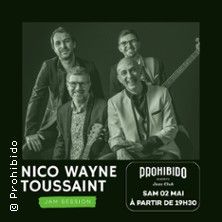Nico Wayne Toussaint - Concert à Biarritz au PROHIBIDO JAZZ CLUB le 2 mai 2026