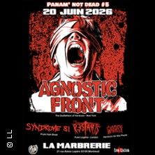 Panam' not dead - Concert à Montreuil au LA MARBRERIE le 20 juin 2026
