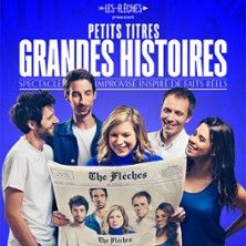 Petits Titres, Grandes Histoires - Concert à Paris au Comédie des 3 Bornes le 7 juin 2026