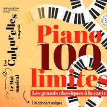Piano 100 Limites - Concert à Paris au ORANGERIE DU PARC DE BAGATELLE le 28 mai 2026