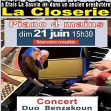 Piano 4 mains Duo Benzakoun