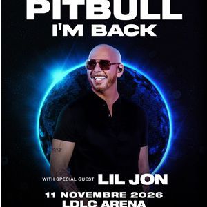 Pitbull - Concert à Lyon-décines au LDLC ARENA le 11 novembre 2026