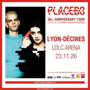 Placebo - Concert à Lyon-décines au LDLC ARENA le 23 novembre 2026